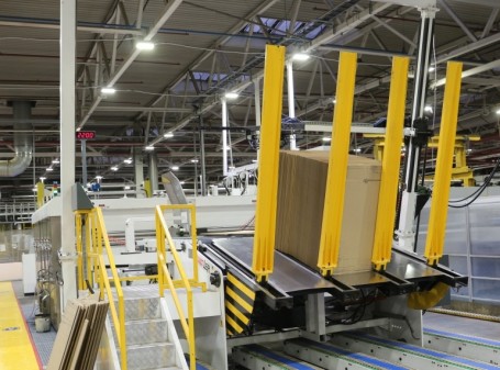 Новая линия для гофротары крупных габаритов